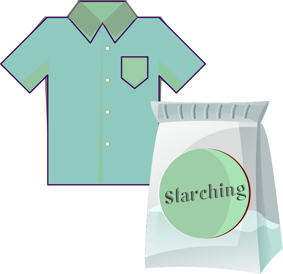 starching